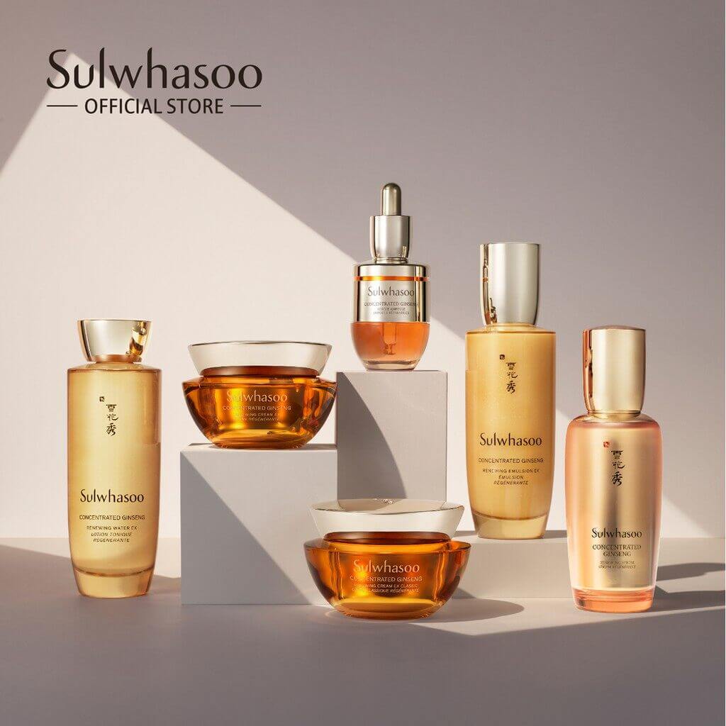 Sulwhasoo Concentrated Ginseng Anti-Aging Kit (5 items) สูตรใหม่