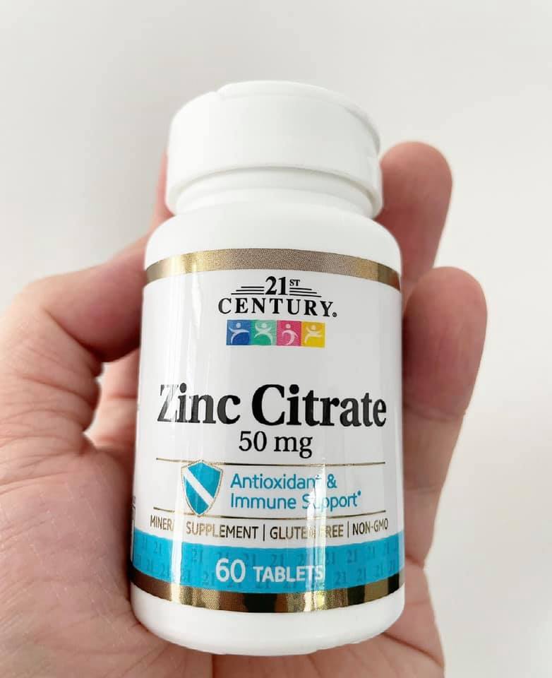 21st Century Zinc Citrate 50mg