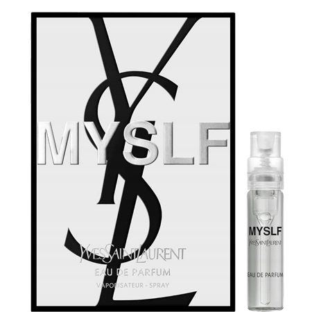 YSL Myslf edp 1.2 ml กลิ่นวู๊ดดี้ฟลอรัลกลิ่นหอมสดชื่นและมีชีวิตชีวาของกลิ่นหัวใจของมะกรูดจาก Calabria และ vert de bergamot หัวใจของดอกส้มที่ดิบและเต้นเป็นหัวใจอันสมบูรณ์แบบจากตูนิเซียที่สร้างสรรค์ขึ้นเพื่อ YSL Beauty ในที่สุด