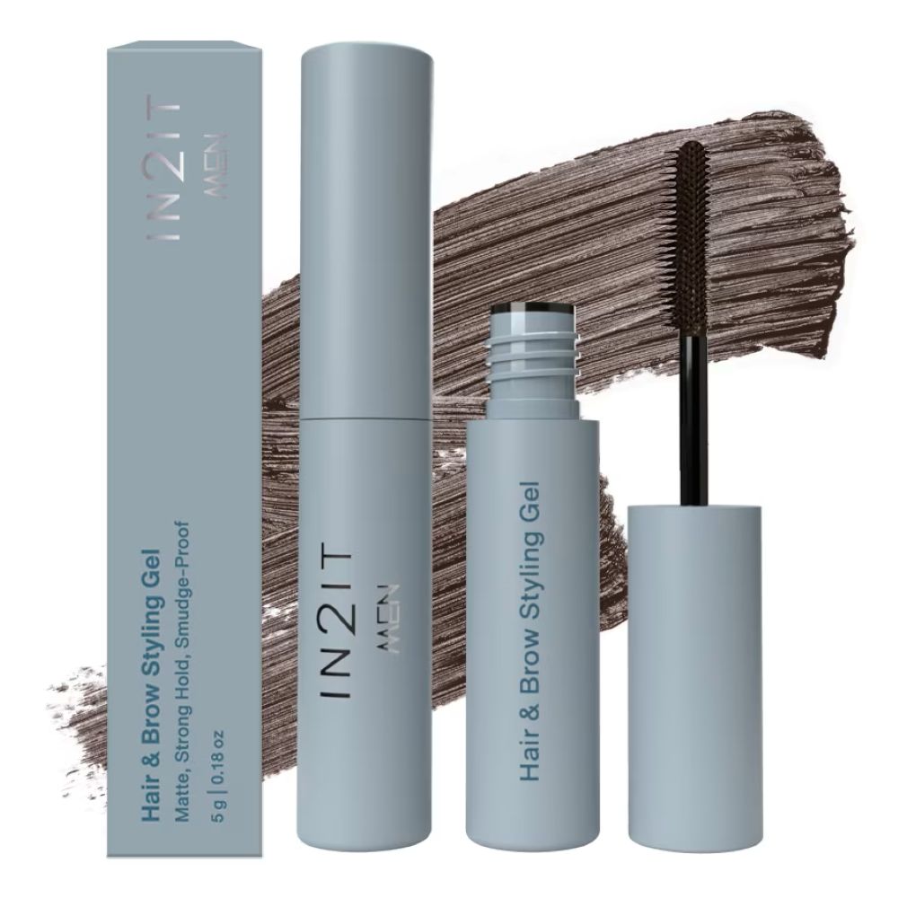 IN2IT Men Hair Brow Styling Gel 5g # 03 Dark Brown , IN2IT Men ,IN2IT,IN2ITราคา , IN2IT รีวิว ,IN2IT Men 