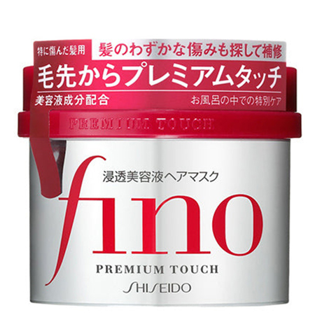 SHISEIDO Fino Premium Touch 230g มาส์กผม ซ่อมแซมผมแห้งเสีย จากการทำสี การดัด และความร้อน ให้ผมสุขภาพดี ตั้งแต่โคนจรดปลาย